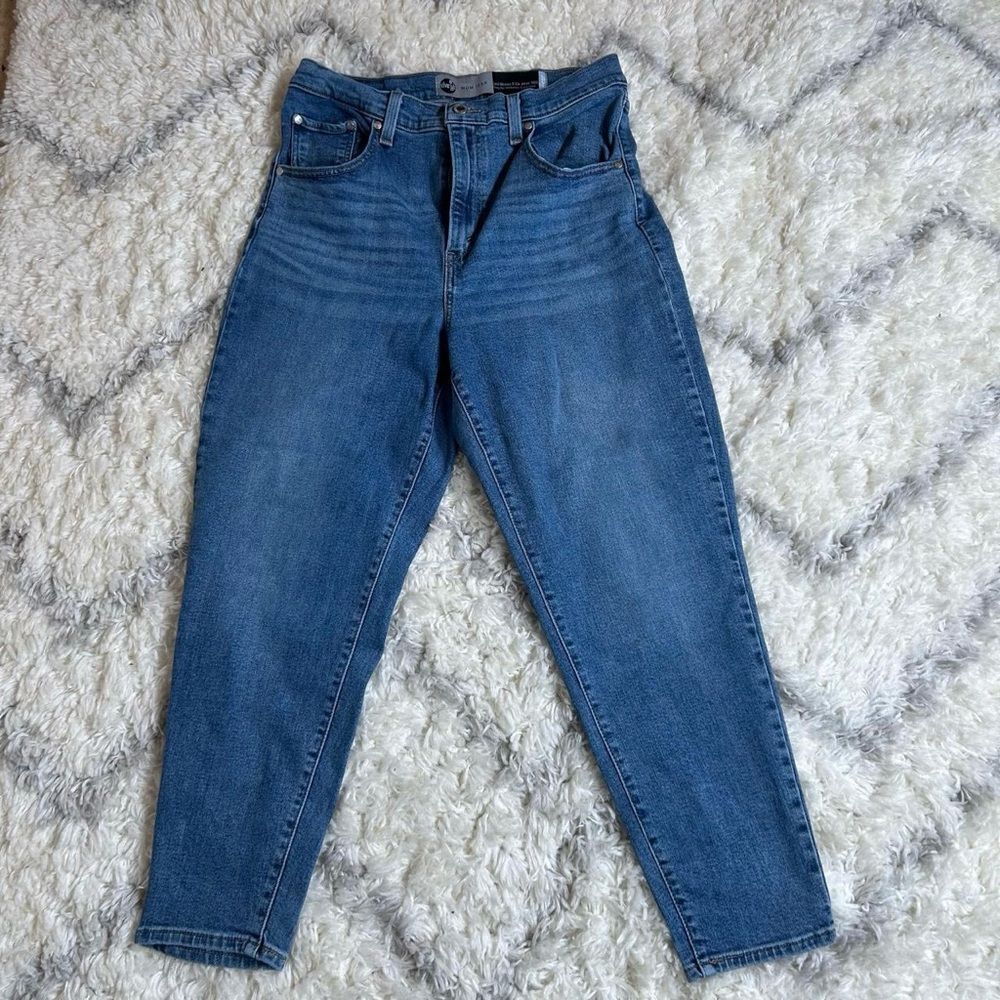 Levi's Women's Cropped Blue Jeans vintage silver Tab
